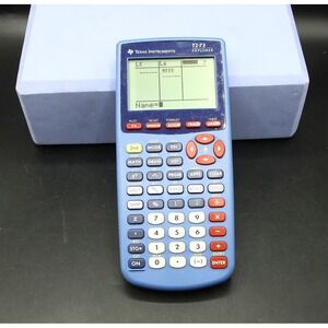 Texas Instruments TI-73 Explorer Graphing Calculator Blue, No Cover